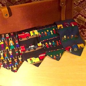 Save the Children Vintage Ties | Lot of 4